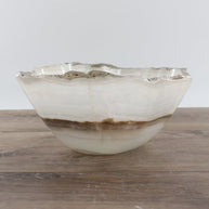 Mexican Onyx/Calcite Bowl 12