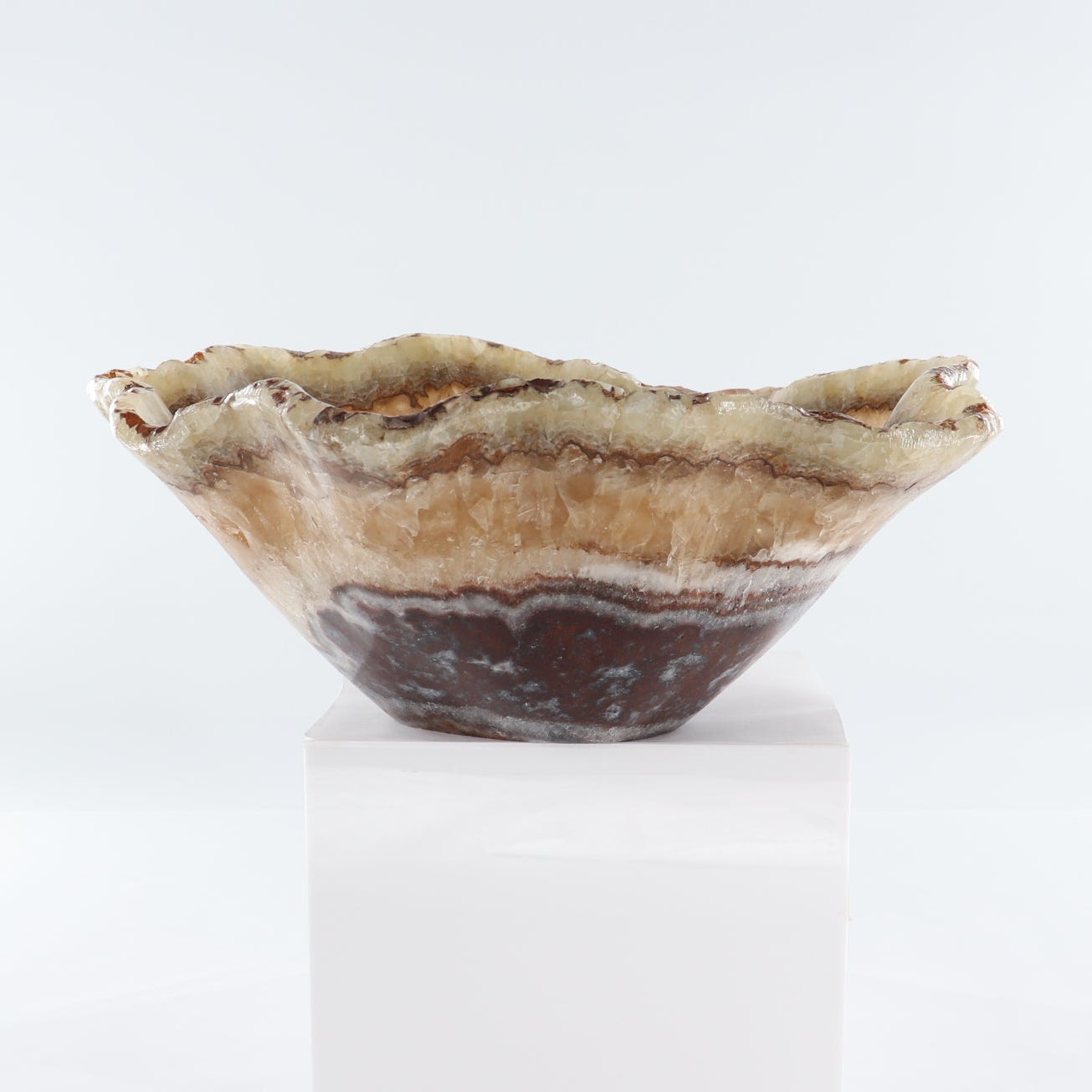 Mexican Onyx/Calcite Bowl 15