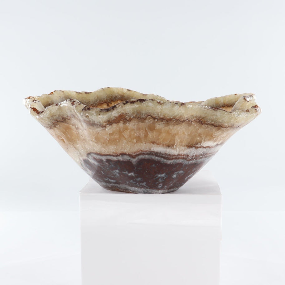 Mexican Onyx/Calcite Bowl 15