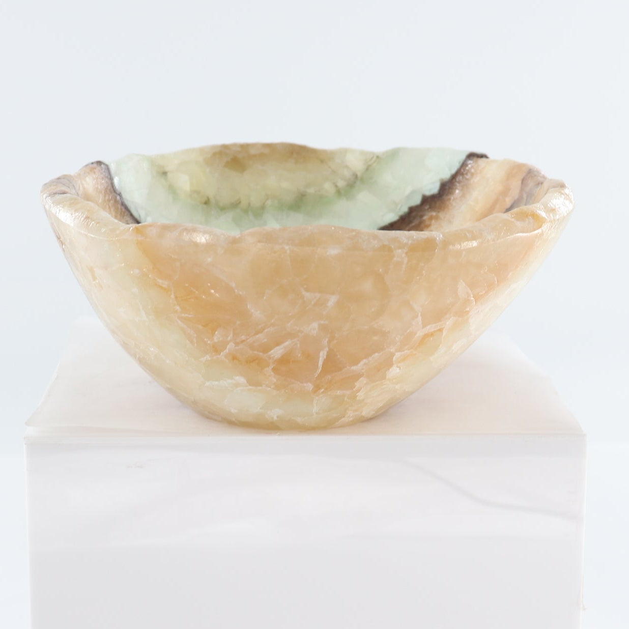 Mexican Onyx/Calcite Bowl 10