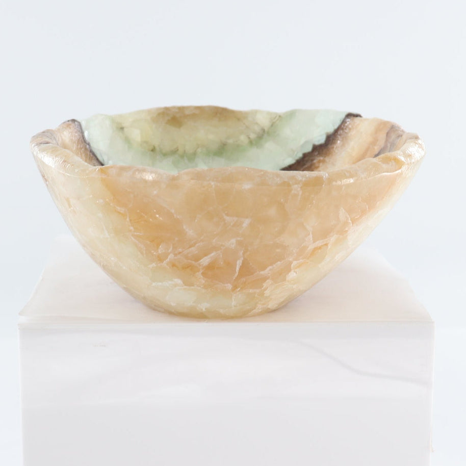 Mexican Onyx/Calcite Bowl 10