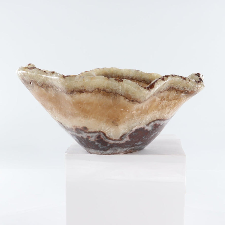Mexican Onyx/Calcite Bowl 15