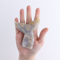 One Mermaid Tail Chalcedony Agate