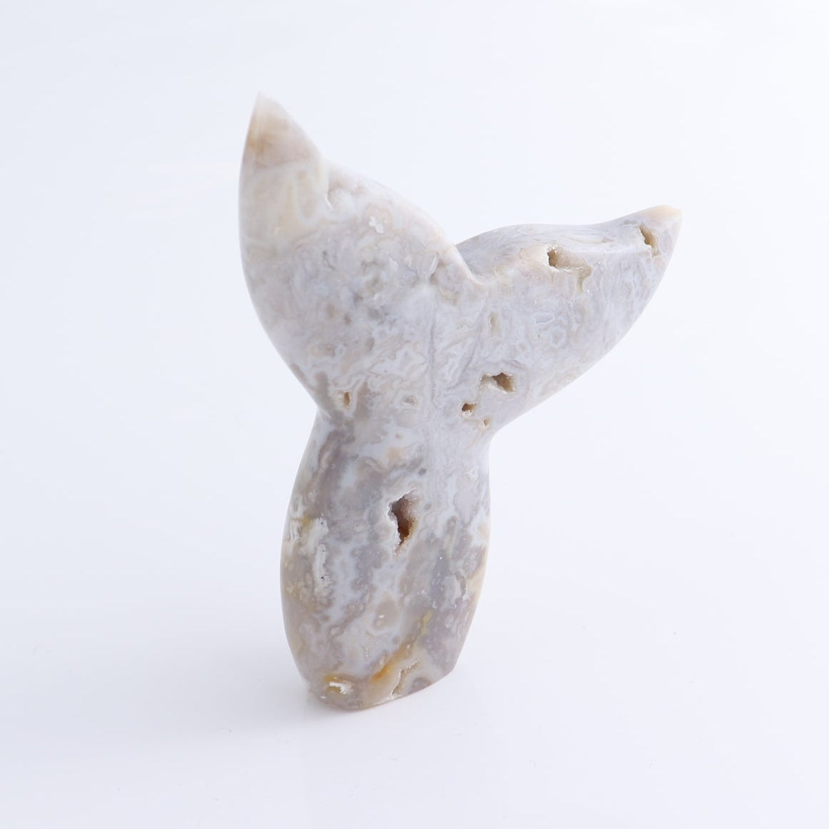 One Mermaid Tail Chalcedony Agate