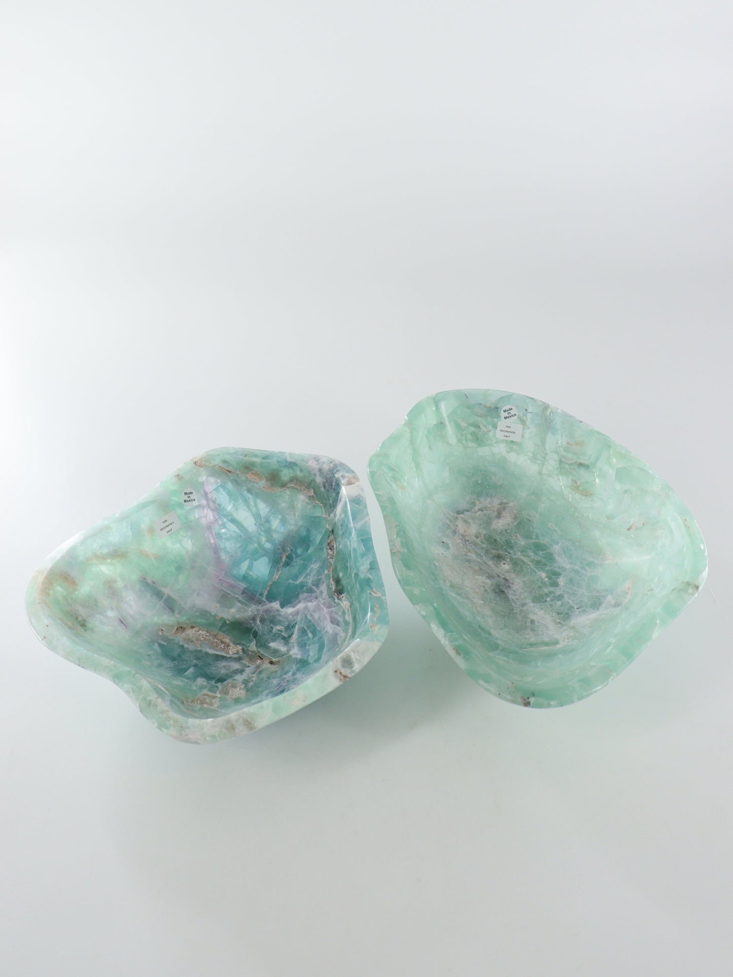 Fluorite Bowls Set of 2