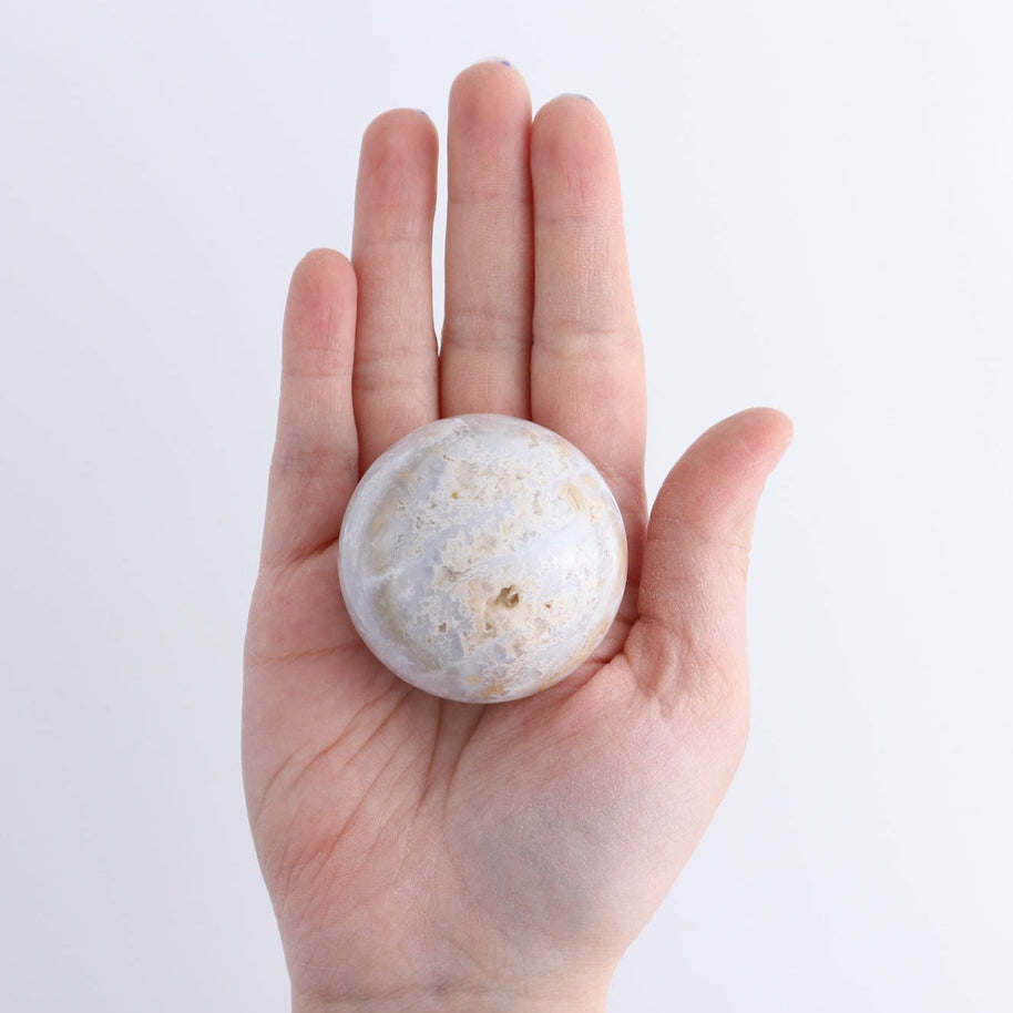 One Sphere Chalcedony Agate