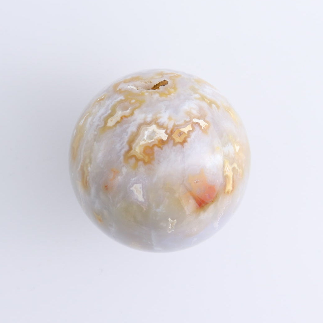 One Sphere Chalcedony Agate