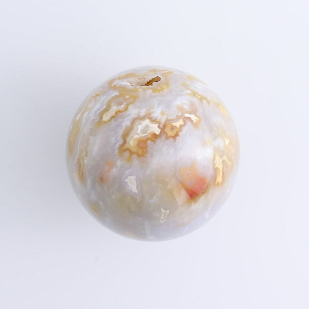 One Sphere Chalcedony Agate
