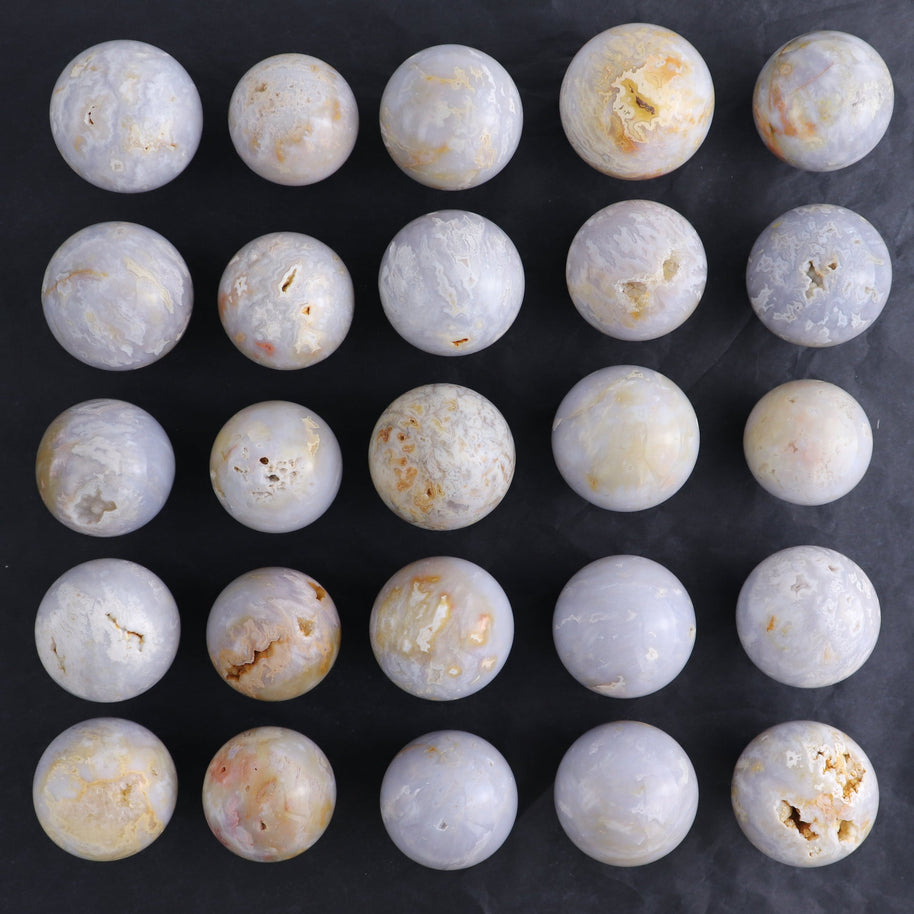 One Sphere Chalcedony Agate