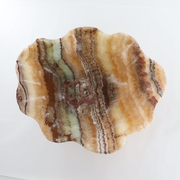 Mexican Onyx/Calcite Bowl 21"