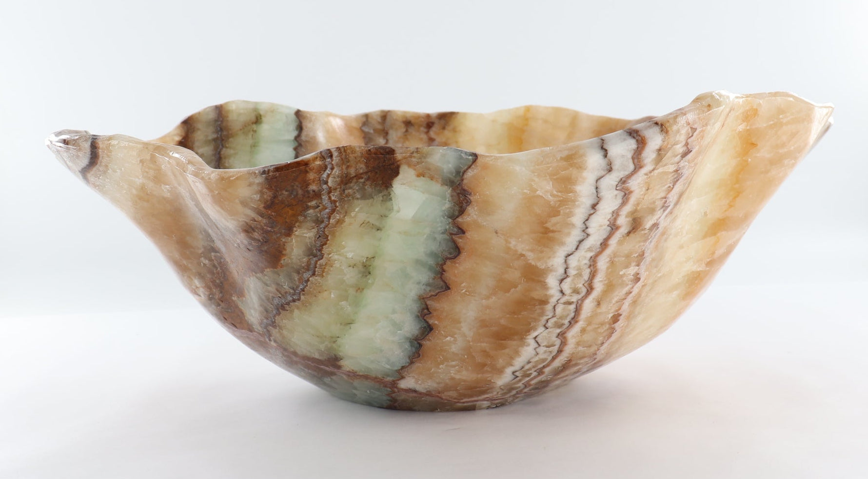 Mexican Onyx/Calcite Bowl 21