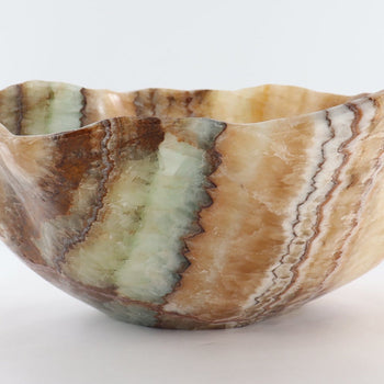 Mexican Onyx/Calcite Bowl 21