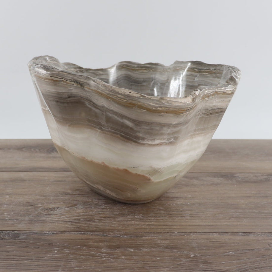 Mexican Onyx/Calcite Bowl 15