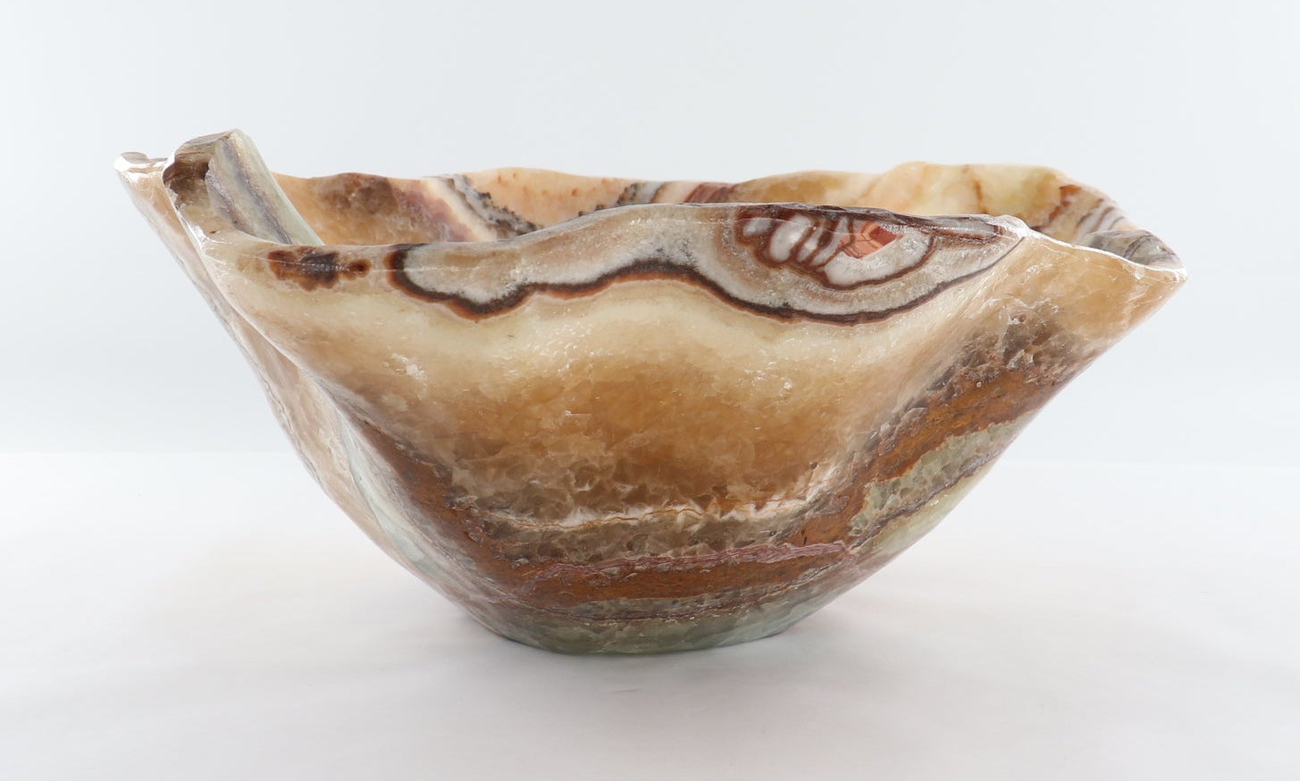 Mexican Onyx/Calcite Bowl 21