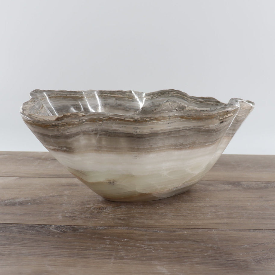 Mexican Onyx/Calcite Bowl 15