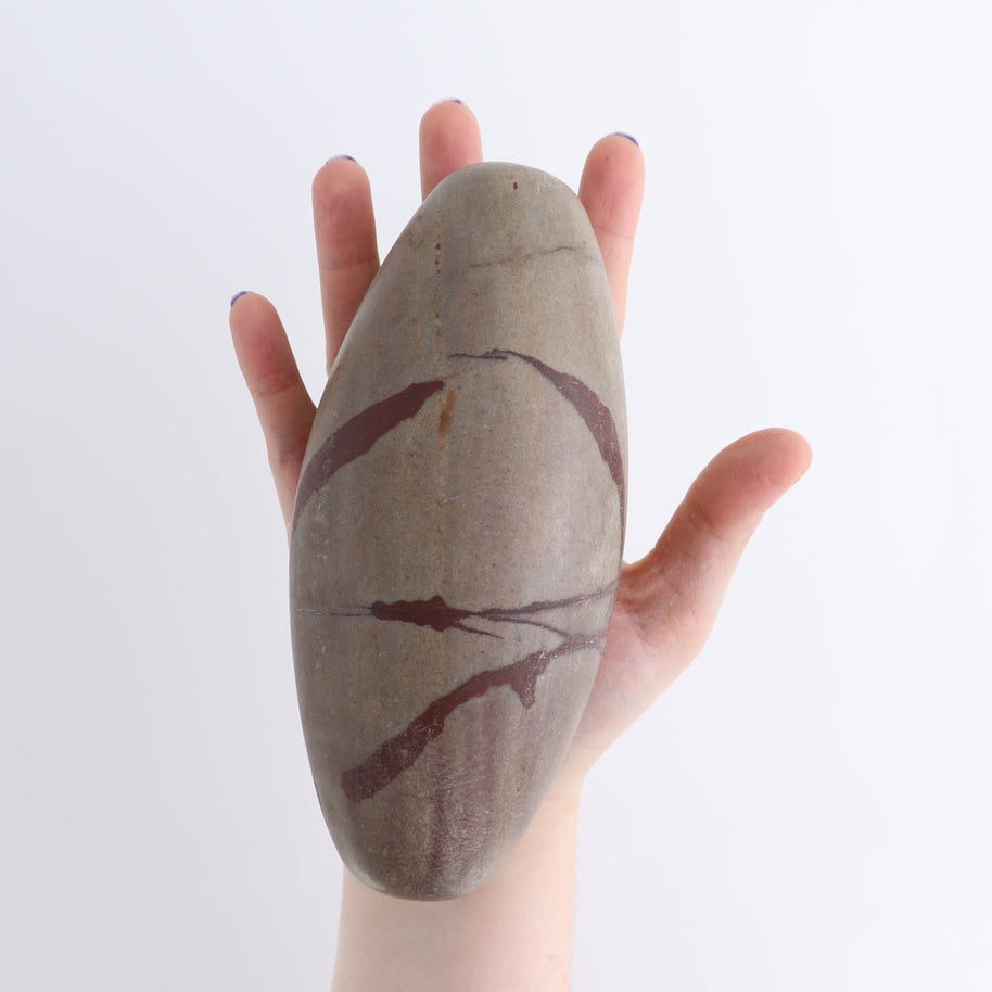 One River Stone Lingam