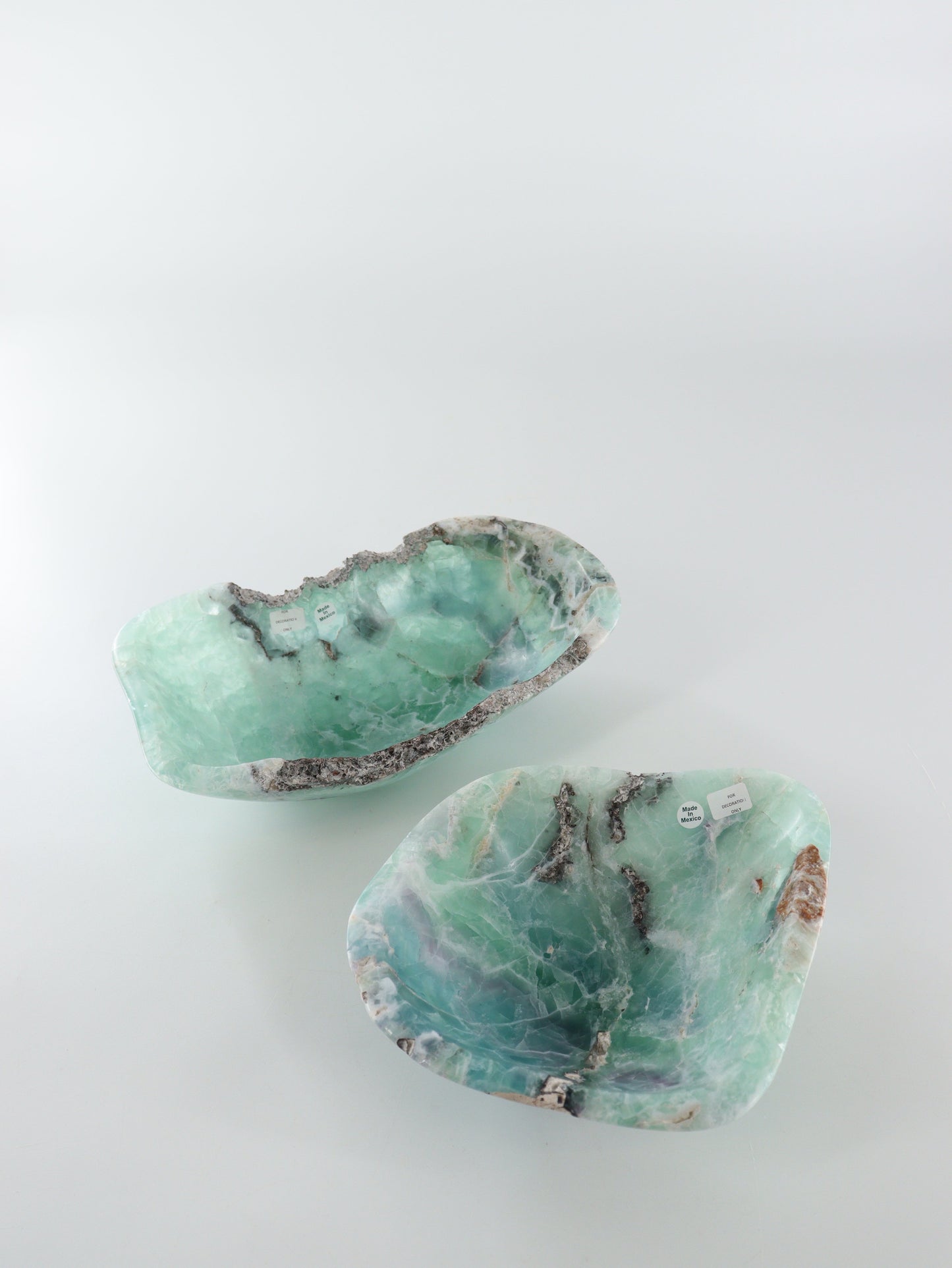 Fluorite Bowls Set of 2