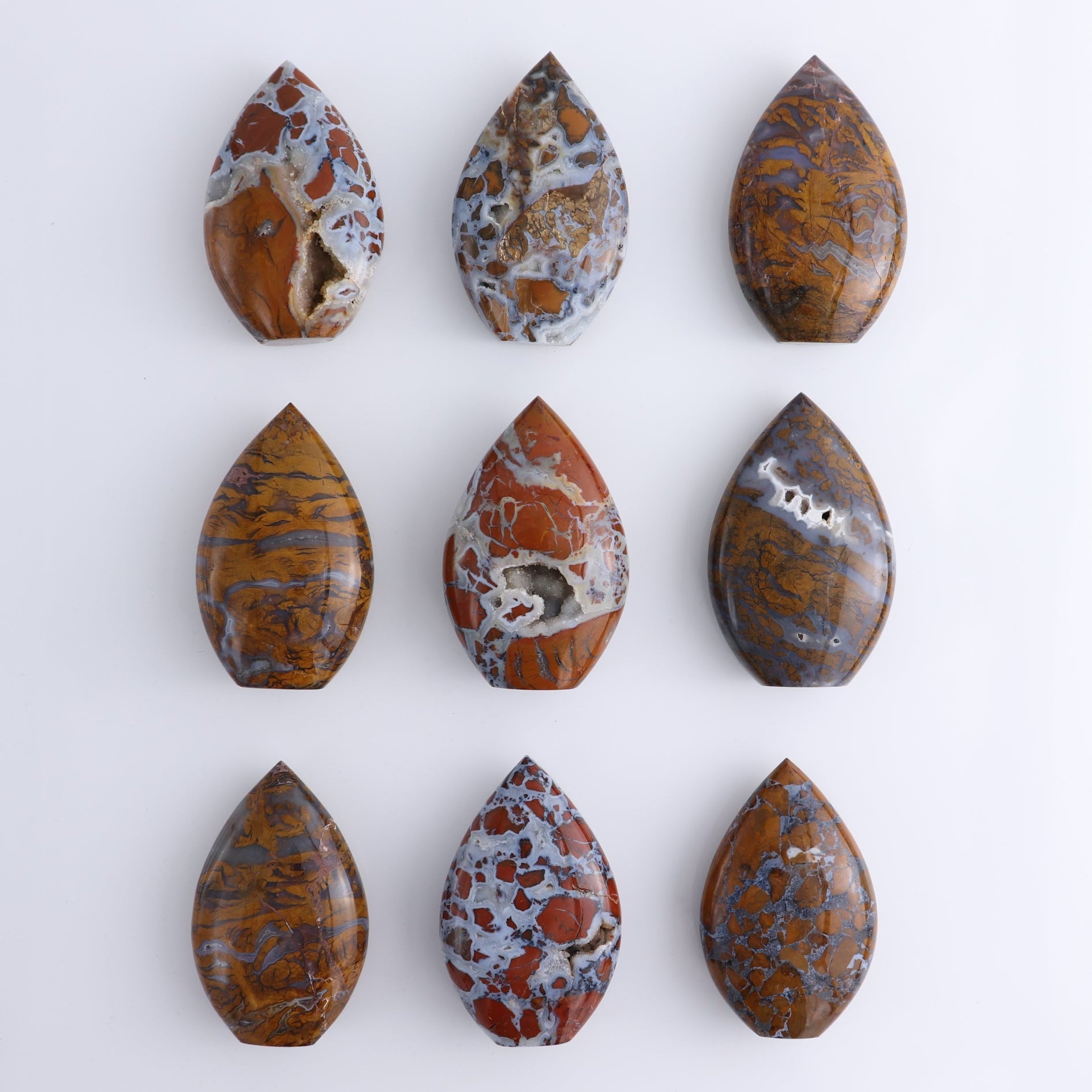 One Flame Brecciated Jasper