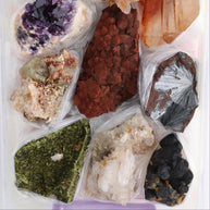 Mixed Minerals Flat from Morocco