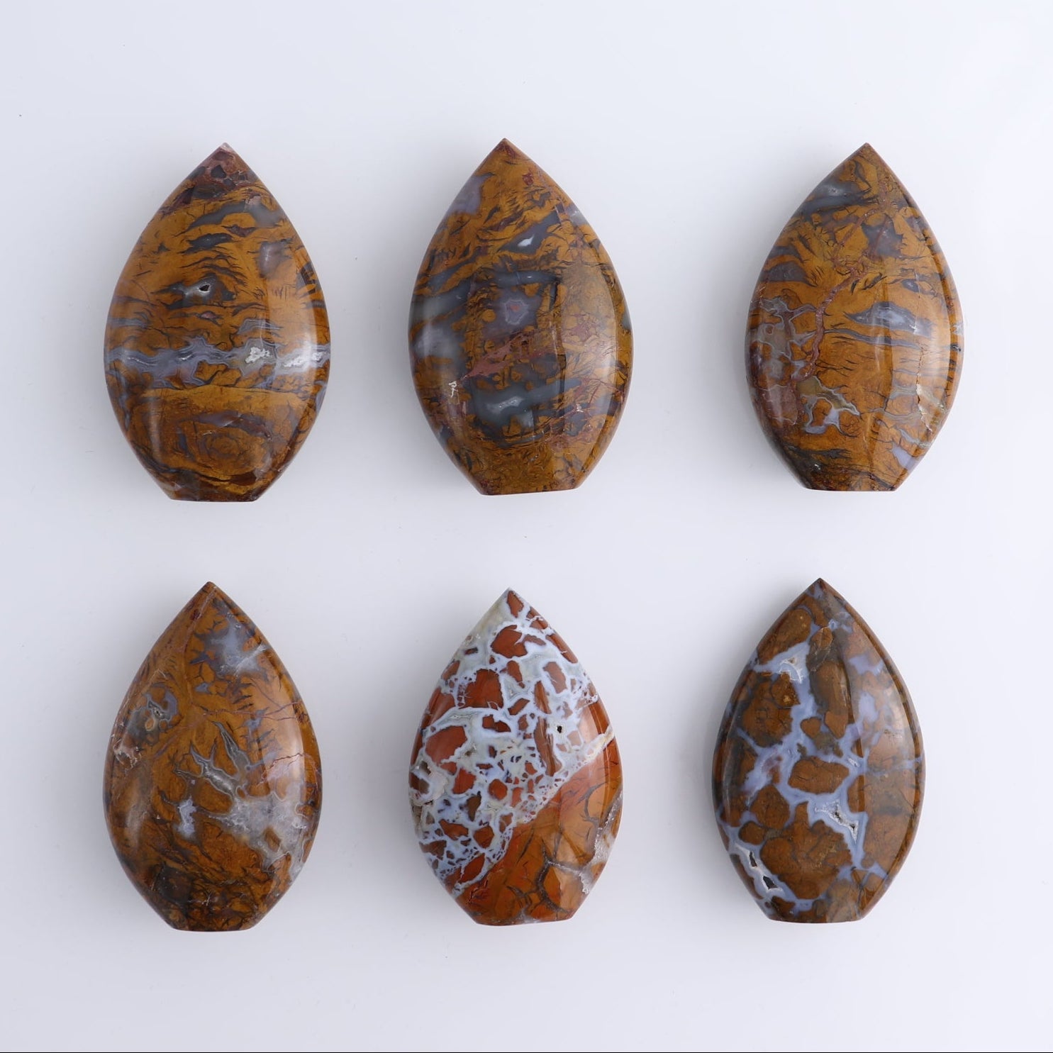 One Flame Brecciated Jasper