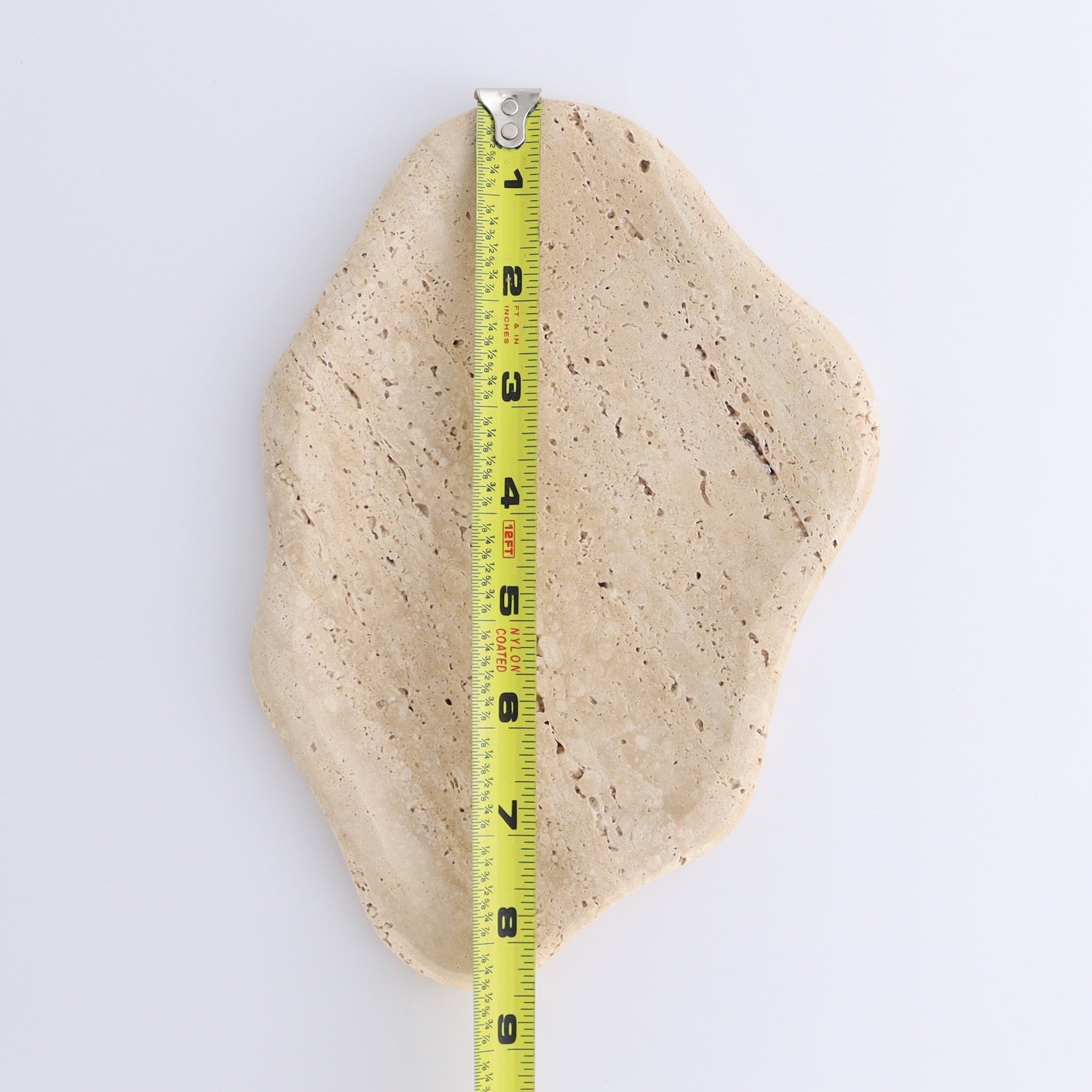One Travertine Irregular Dish