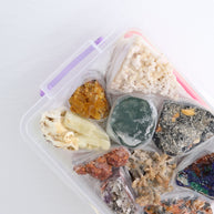 Mixed Minerals Flat from Morocco