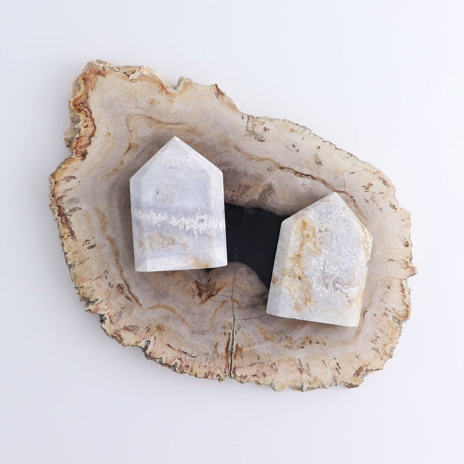 One Tower Chalcedony Agate