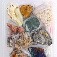 Mixed Minerals Flat from Morocco