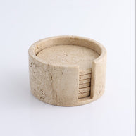 Coaster Set Travertine