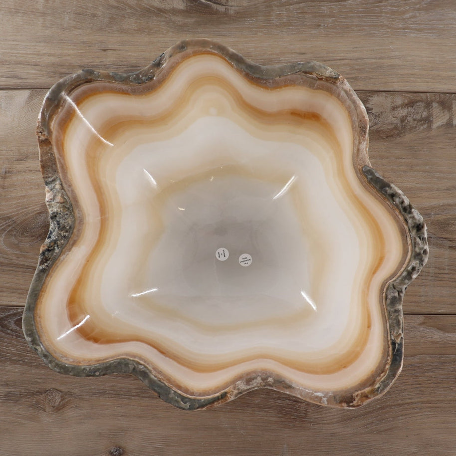 Mexican Onyx/Calcite Bowl 12