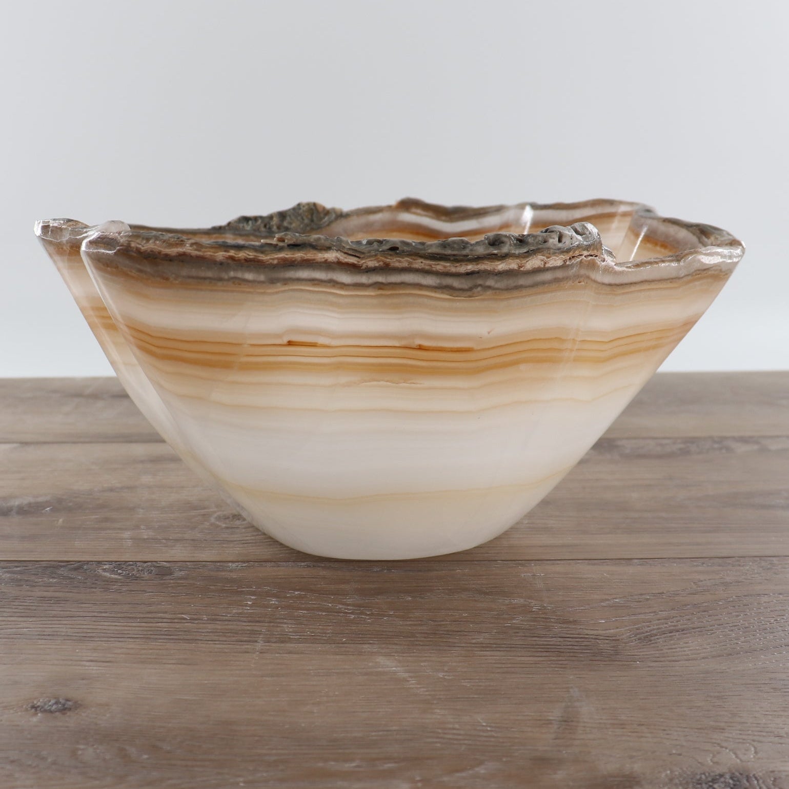 Mexican Onyx/Calcite Bowl 12