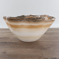 Mexican Onyx/Calcite Bowl 12