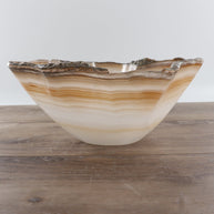 Mexican Onyx/Calcite Bowl 12
