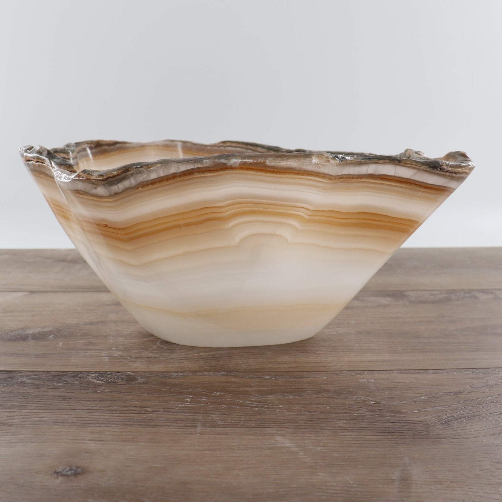 Mexican Onyx/Calcite Bowl 12