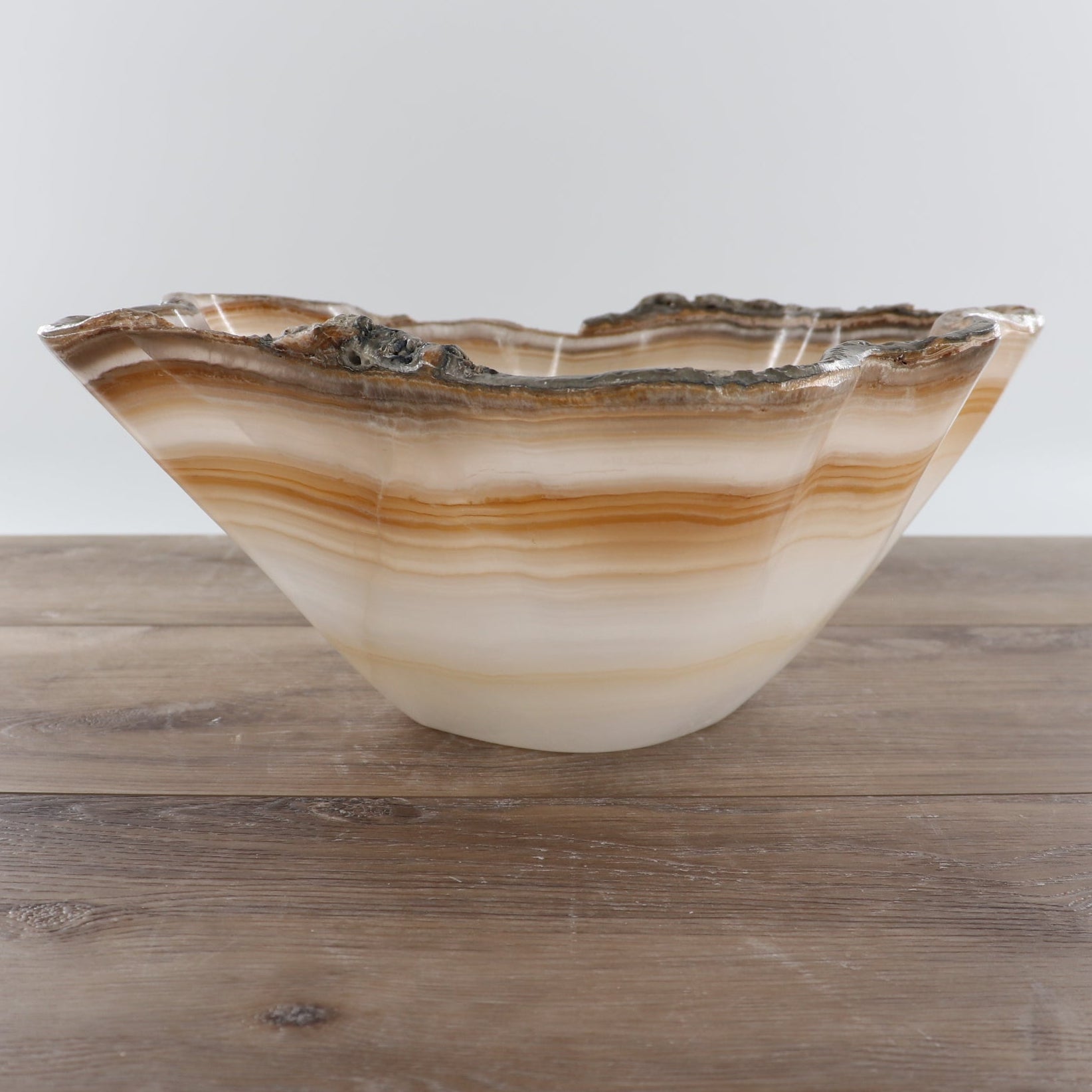 Mexican Onyx/Calcite Bowl 12