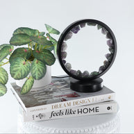 One Fluorite Round Lamp