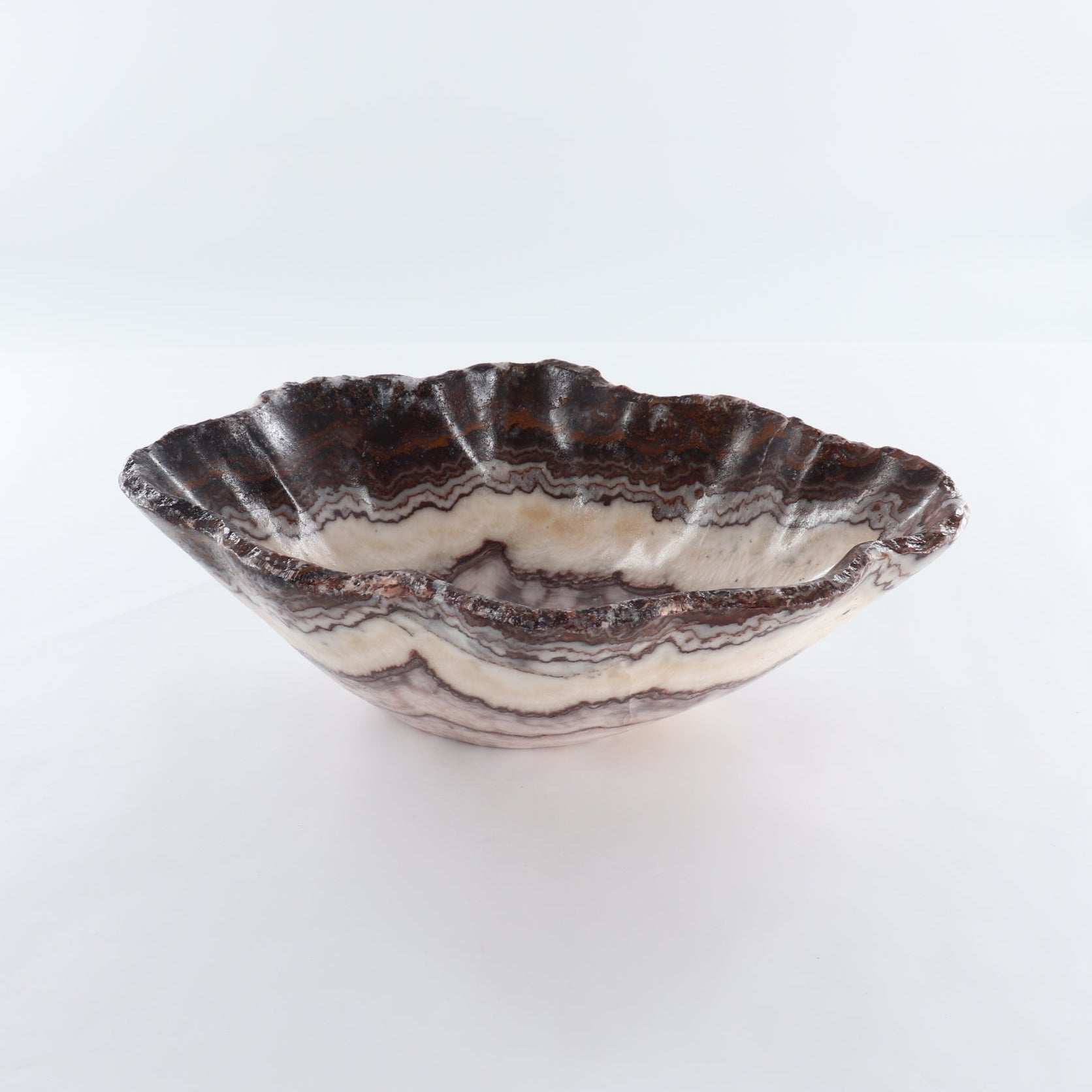 Mexican Onyx/Calcite Bowl 15