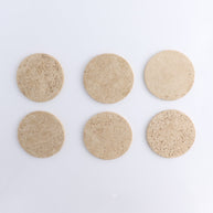 Coaster Set Travertine