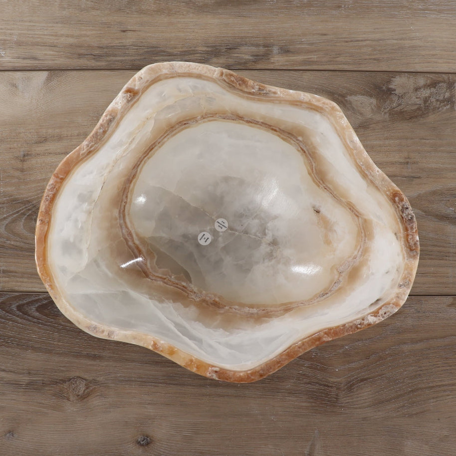 Mexican Onyx/Calcite Bowl 12