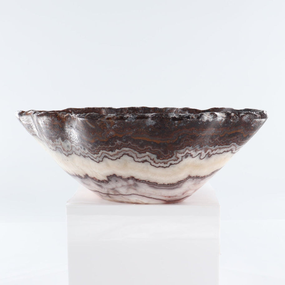 Mexican Onyx/Calcite Bowl 15
