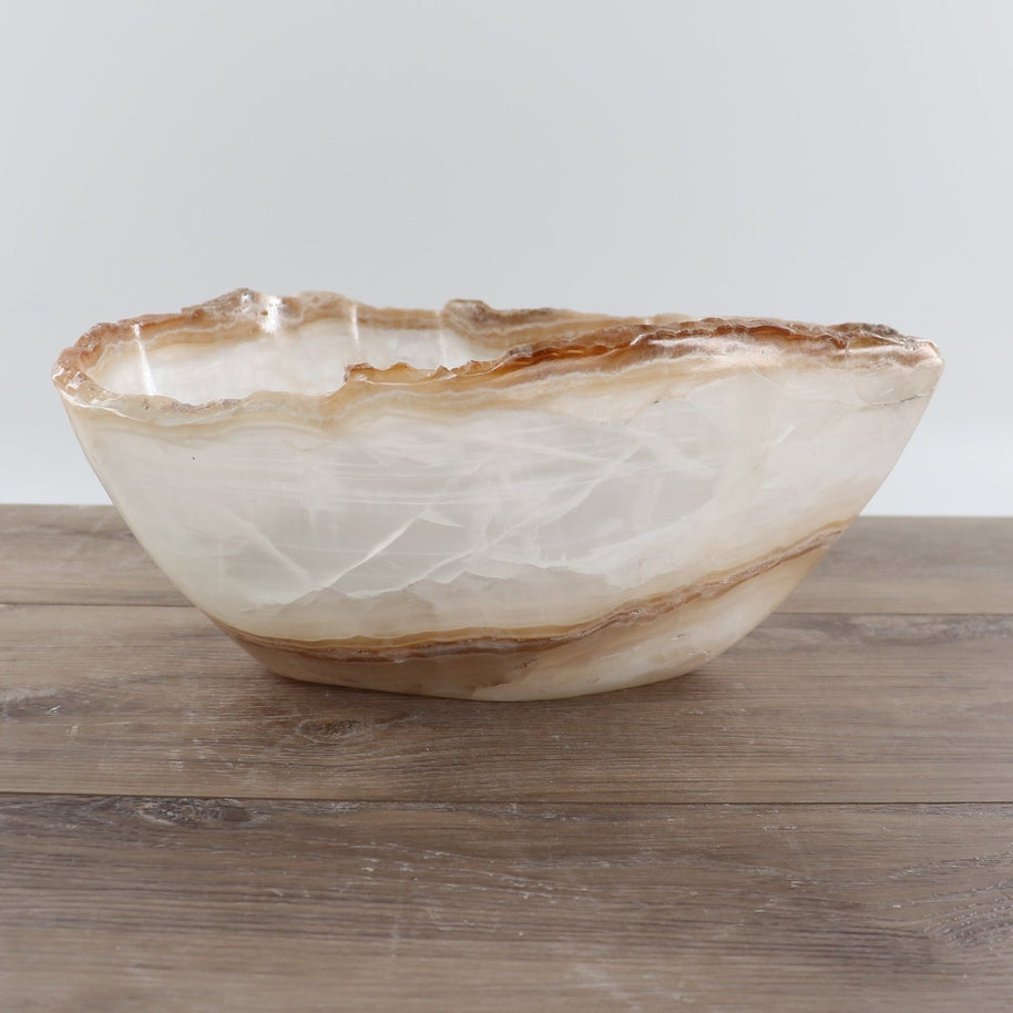 Mexican Onyx/Calcite Bowl 12