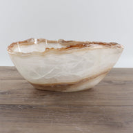 Mexican Onyx/Calcite Bowl 12