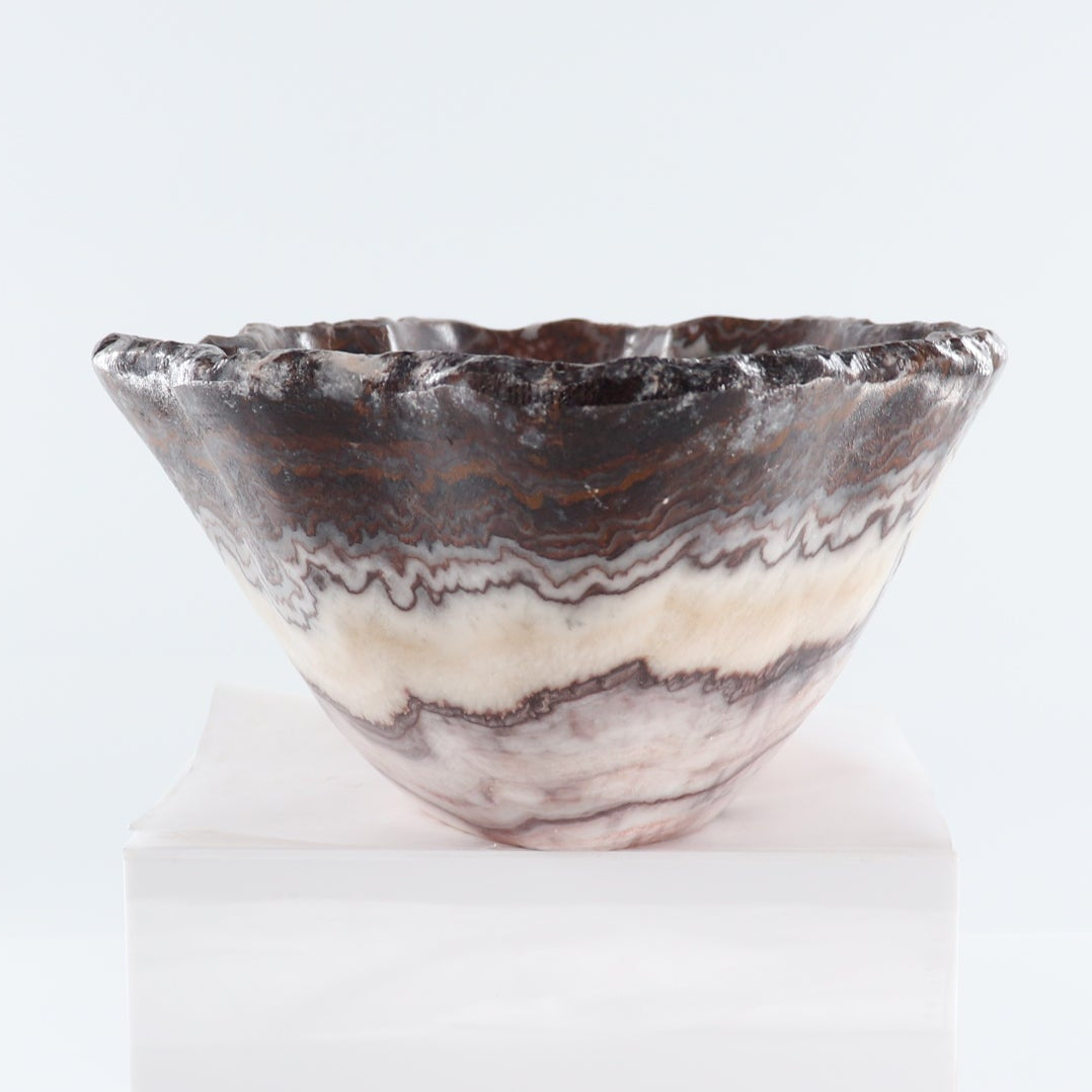 Mexican Onyx/Calcite Bowl 15
