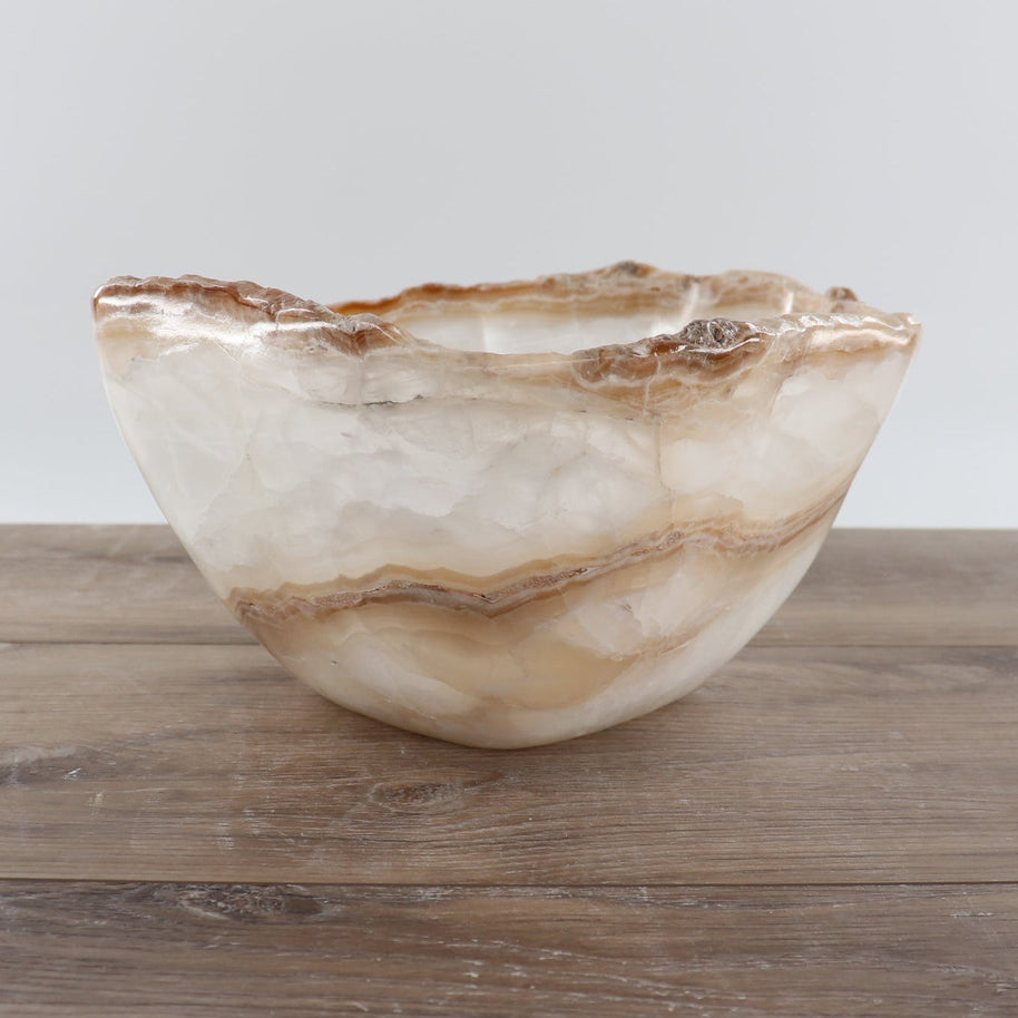 Mexican Onyx/Calcite Bowl 12