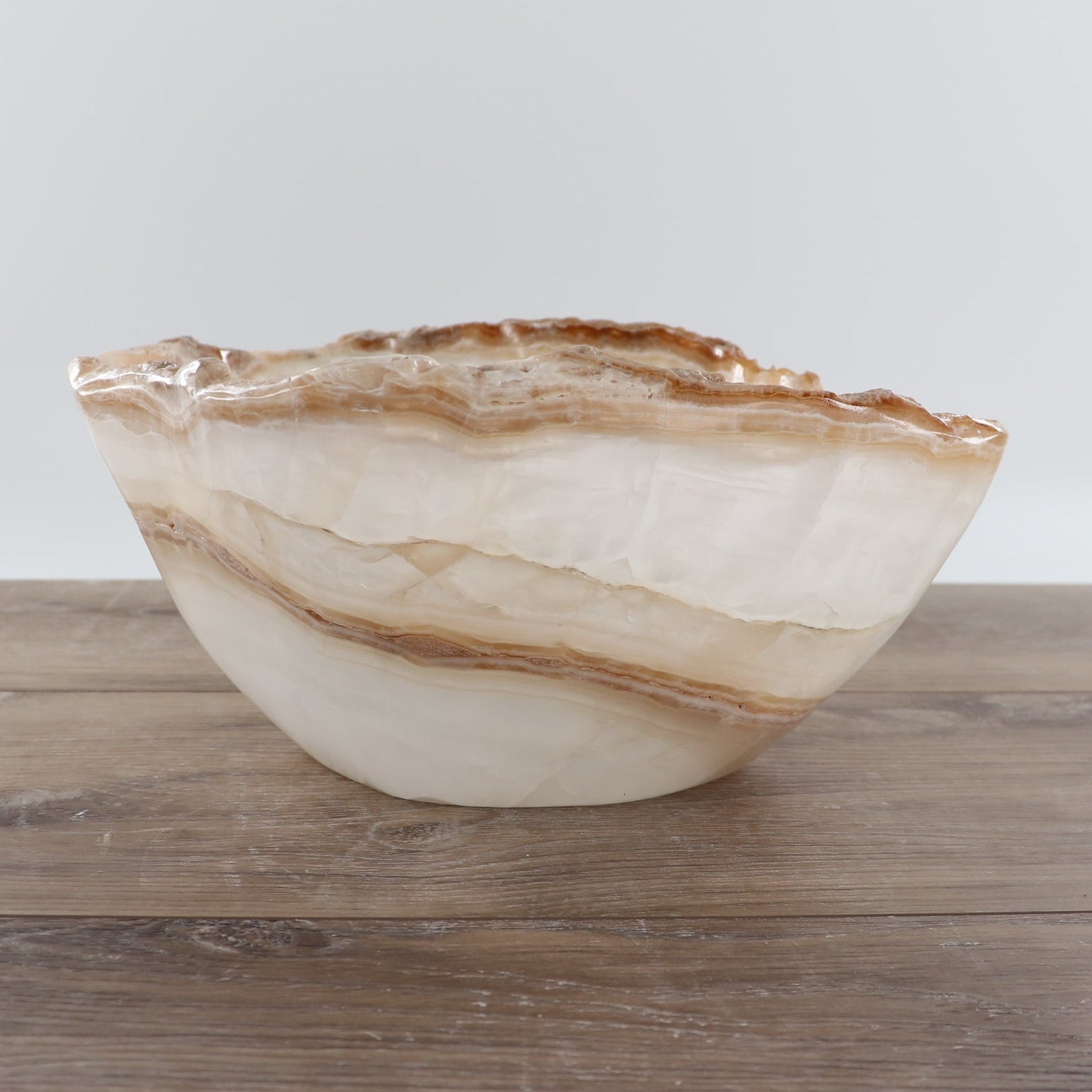 Mexican Onyx/Calcite Bowl 12