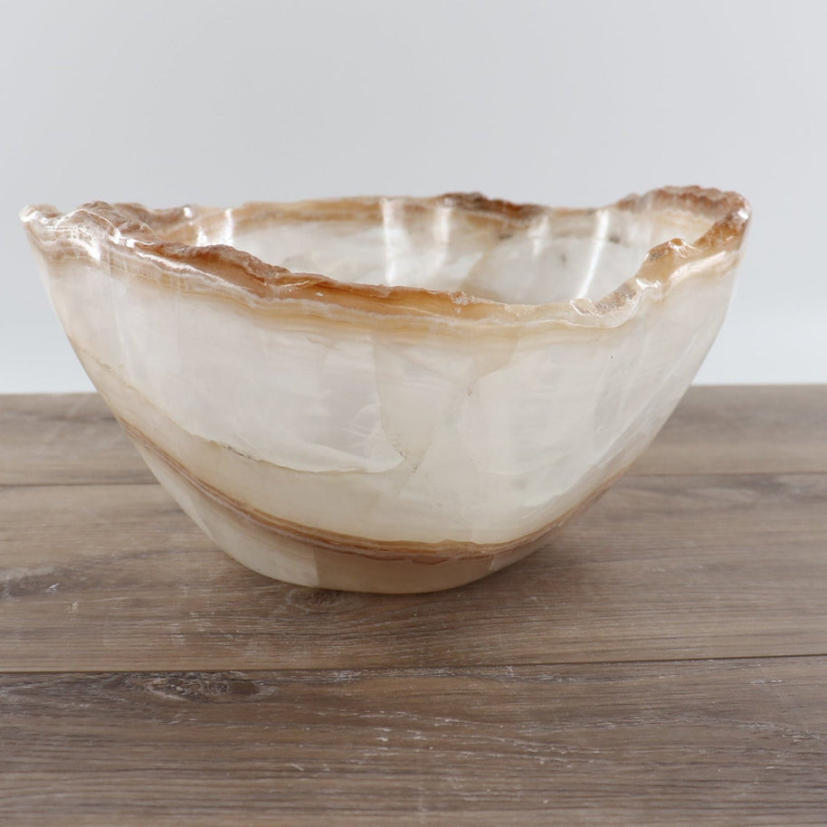 Mexican Onyx/Calcite Bowl 12