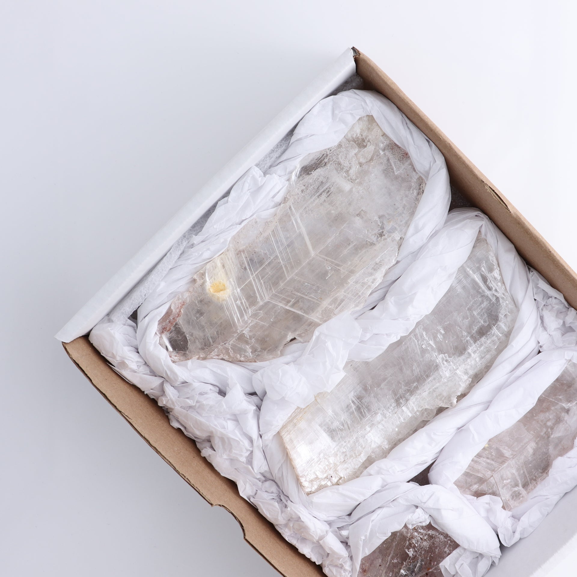 Selenite Slices Set of 4