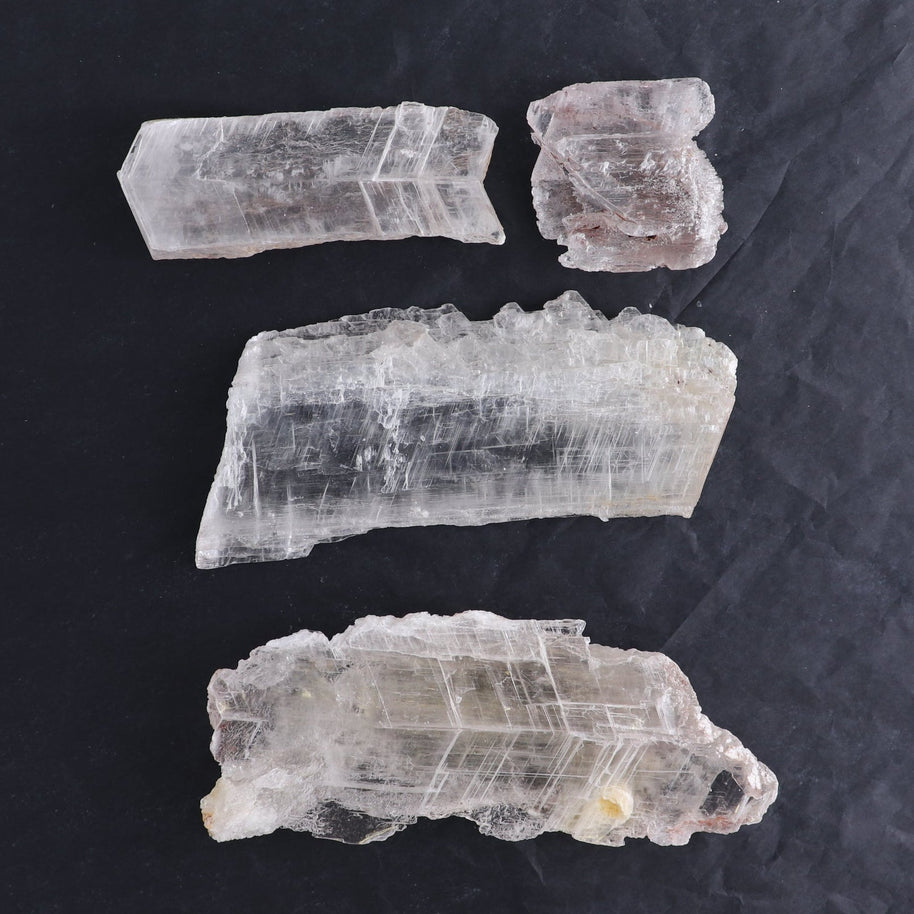 Selenite Slices Set of 4