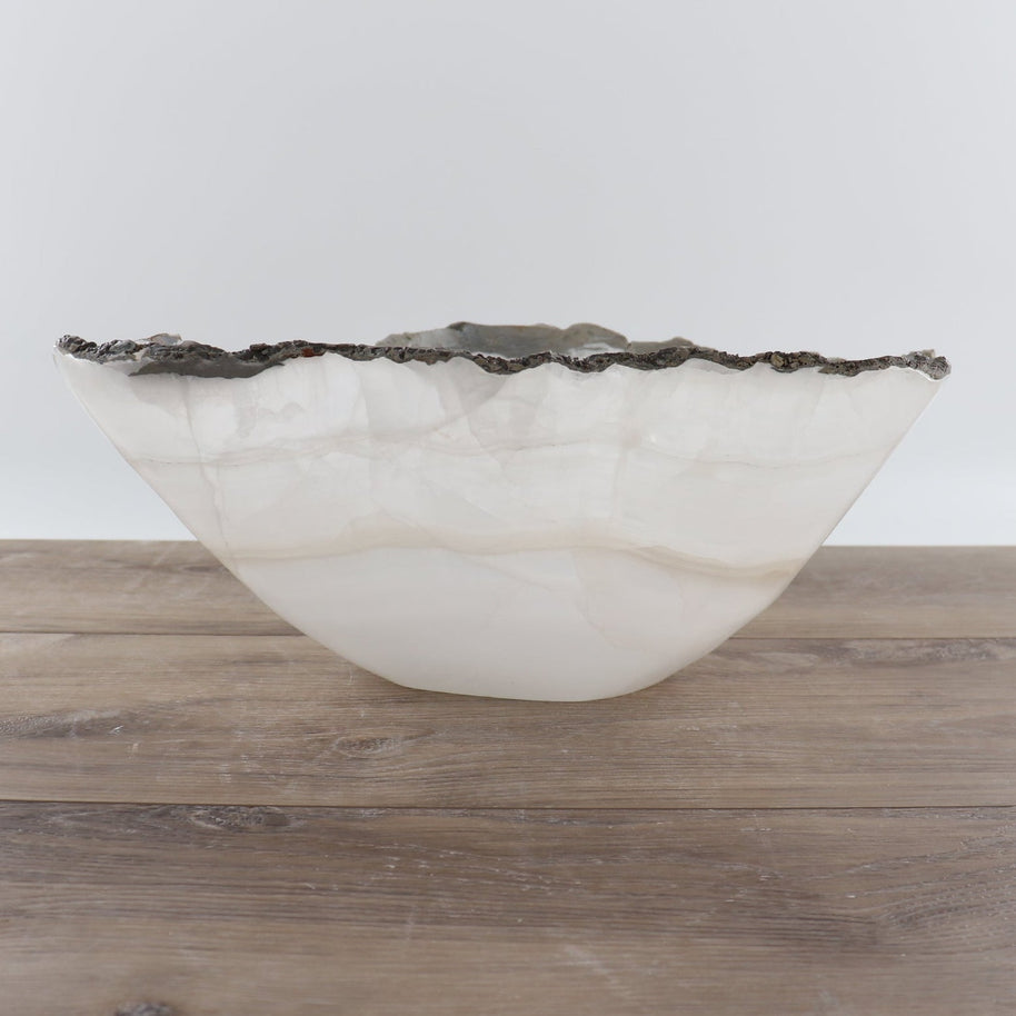 Mexican Onyx/Calcite Bowl 14