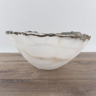 Mexican Onyx/Calcite Bowl 14
